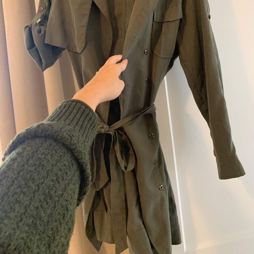 Trench dress